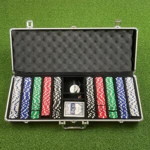 BCG Poker Chip Set with Aluminum Carrying Case